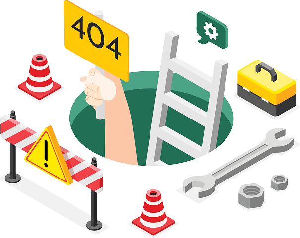 404 Error Illustration
